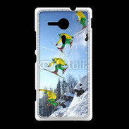 Coque Sony Xpéria SP Ski freestyle en montagne 20