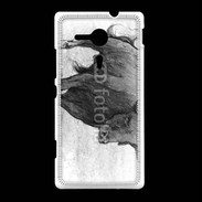 Coque Sony Xpéria SP Dessin de taureau de corrida