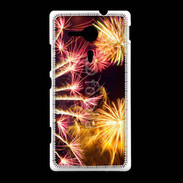 Coque Sony Xpéria SP Feu d'artifice 1