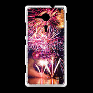 Coque Sony Xpéria SP Feu d'artifice 3