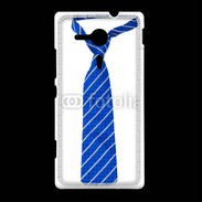 Coque Sony Xpéria SP Cravate bleue