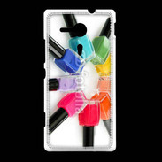 Coque Sony Xpéria SP Farandole de vernis