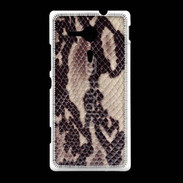 Coque Sony Xpéria SP Peau de python
