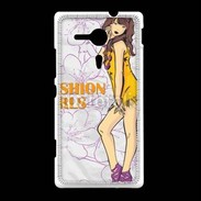 Coque Sony Xpéria SP Fashion girl manga