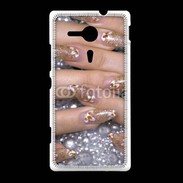 Coque Sony Xpéria SP Manucure des ongles et décoration