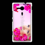 Coque Sony Xpéria SP Beauté féminine 5