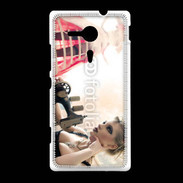 Coque Sony Xpéria SP Haute couture 