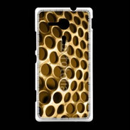 Coque Sony Xpéria SP Trous dorés