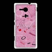Coque Sony Xpéria SP Fond cosmétique 6
