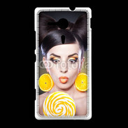 Coque Sony Xpéria SP Lolita lollipops