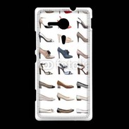 Coque Sony Xpéria SP Fond chaussures