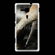 Coque Sony Xpéria SP Escarpin à strass