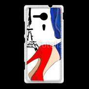 Coque Sony Xpéria SP Mode Paris en dessin 50