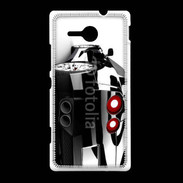 Coque Sony Xpéria SP Voiture de course noire