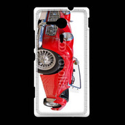 Coque Sony Xpéria SP Vieille voiture cabriolet rouge