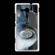 Coque Sony Xpéria SP Roue en feu dragster 2