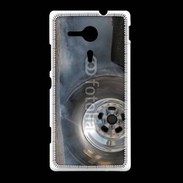 Coque Sony Xpéria SP Roue en feu dragster 5