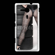 Coque Sony Xpéria SP Jantes et escarpins 2