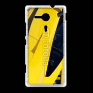 Coque Sony Xpéria SP Voiture de sport jaune