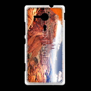 Coque Sony Xpéria SP Terre d'indien d'Amérique 2
