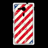 Coque Sony Xpéria SP USA texture vintage