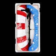 Coque Sony Xpéria SP Lèvres made in USA