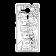 Coque Sony Xpéria SP Dessin Arc de Triomphe Paris