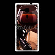 Coque Sony Xpéria SP Verre de vin rouge