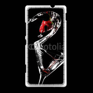 Coque Sony Xpéria SP Cocktail de fraise