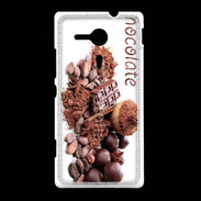 Coque Sony Xpéria SP Amour de chocolat