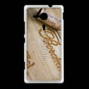 Coque Sony Xpéria SP Bouchon de bouteille de vin Bordeaux