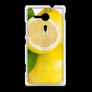 Coque Sony Xpéria SP Citron jaune