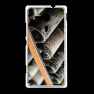 Coque Sony Xpéria SP Vieilles bouteilles de vin 2