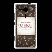 Coque Sony Xpéria SP Menu
