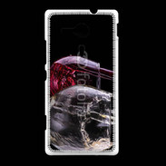 Coque Sony Xpéria SP Vin blanc et vin rouge