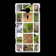 Coque Sony Xpéria SP Collection vignoble 125