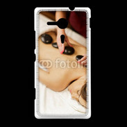Coque Sony Xpéria SP Massage pierres chaudes