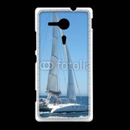 Coque Sony Xpéria SP Catamaran en mer