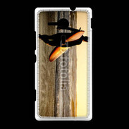 Coque Sony Xpéria SP Surf soleil couchant