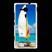 Coque Sony Xpéria SP Bateau plage de Cuba