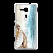 Coque Sony Xpéria SP Perle et mer