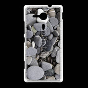 Coque Sony Xpéria SP Fond de galets
