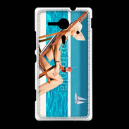 Coque Sony Xpéria SP Sur la plage ensoleillée 1