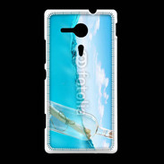 Coque Sony Xpéria SP Bouteille à la mer