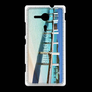 Coque Sony Xpéria SP Ponton de mer des bahamas