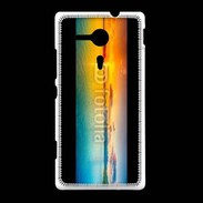 Coque Sony Xpéria SP Couché de soleil mer