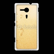 Coque Sony Xpéria SP Empreintes de pieds