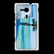 Coque Sony Xpéria SP Village vue mer