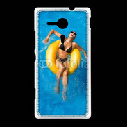 Coque Sony Xpéria SP Bouée et bronzage