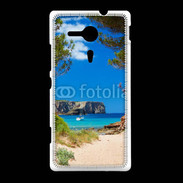Coque Sony Xpéria SP Vue de la mer bleue 10